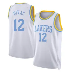 Vlade Divac Los Angeles Lakers Men's Swingman Classic Edition 2022/23 Jersey - White